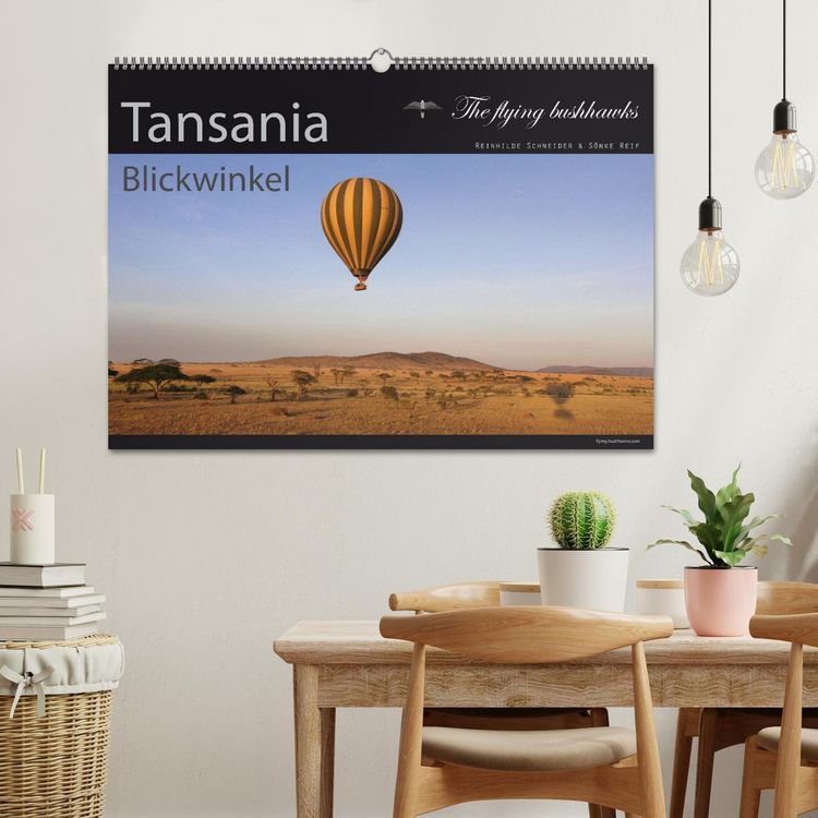 Produktbild: Tansania Blickwinkel 2026 (Wandkalender 2026 DIN A2 quer), CALVENDO Monatskalender
