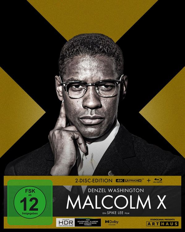 Produktbild: Malcolm X - Mediabook (4K Ultra HD) (+ Blu-ray)