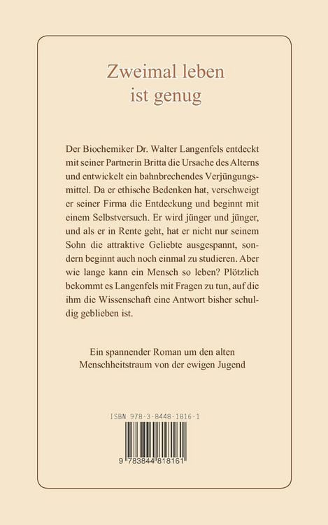 Produktbild: Zweimal leben ist genug