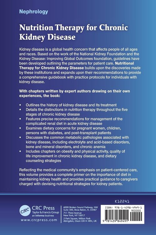 Produktbild: Nutrition Therapy for Chronic Kidney Disease