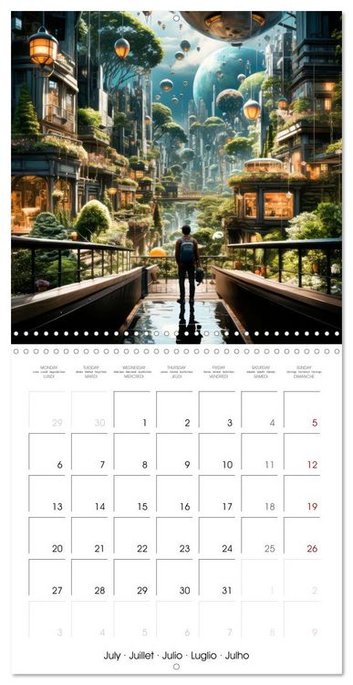 Produktbild: METAVERSE Real thrill (Wall Calendar 2026 12 &times; 12 Inch) CALVENDO 12 Month Wall Calendar
