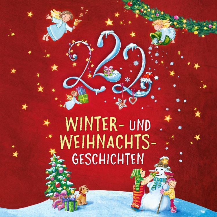 Produktbild: Einschlafgeschichten: 222 Winter- und Weihnachtsgeschichten