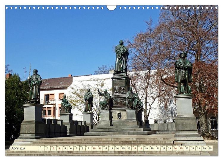 Produktbild: Worms am Rhein Mittelpunkt der Nibelungensage (Wandkalender 2027 DIN A3 quer), CALVENDO Monatskalender
