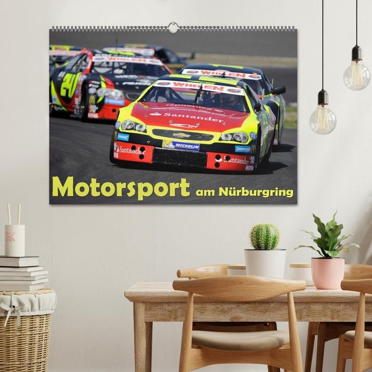 Produktbild: Motorsport am N&uuml;rburgring (Wandkalender 2026 DIN A2 quer), CALVENDO Monatskalender