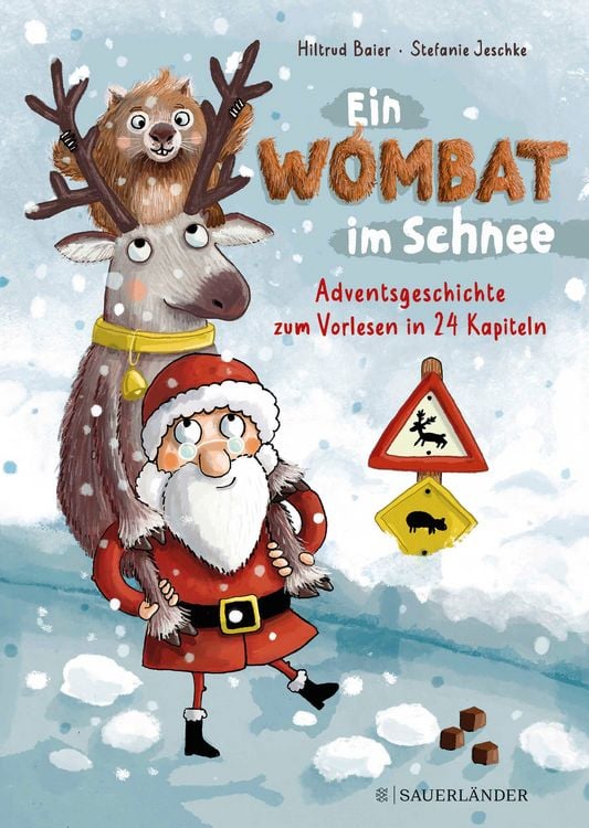 Produktbild: Ein Wombat im Schnee. Adventsgeschichte zum Vorlesen in 24 Kapiteln