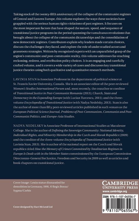 Produktbild: Post-Communist Transitional Justice
