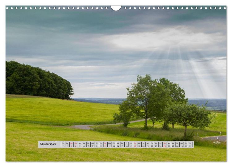 Produktbild: Perlen des Westerwaldes (Wandkalender 2026 DIN A3 quer), CALVENDO Monatskalender