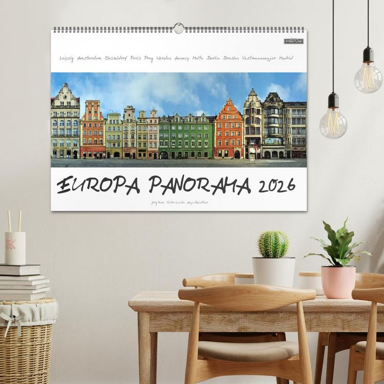 Produktbild: Europa Panorama 2026 (Wandkalender 2026 DIN A2 quer), CALVENDO Monatskalender