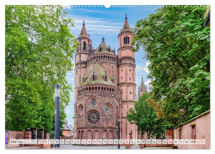 Produktbild: Worms Impressionen (Wandkalender 2026 DIN A2 quer), CALVENDO Monatskalender