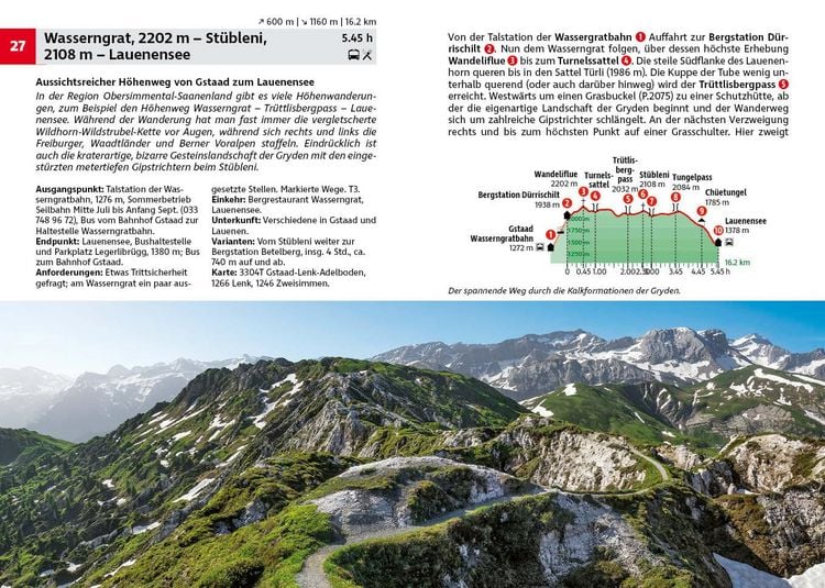 Produktbild: ROTHER Wanderf&uuml;hrer Berner Oberland West