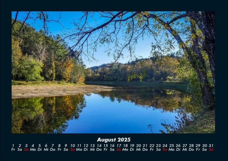 Produktbild: Landschaftskalender 2025 Fotokalender DIN A4