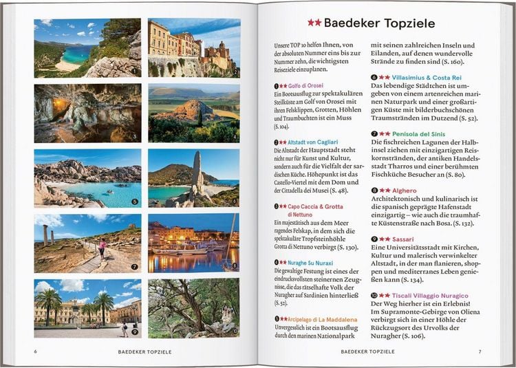 Produktbild: Baedeker SMART Reisef&uuml;hrer Sardinien