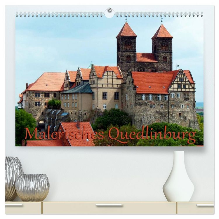 Produktbild: Malerisches Quedlinburg (hochwertiger Premium Wandkalender 2026 DIN A2 quer), Kunstdruck in Hochglanz
