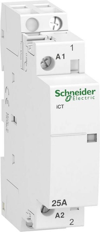 Produktbild: Schneider Electric A9C20731 Installationssch&uuml;tz 1 Schlie&szlig;er 1.2W 250 V/AC 25A 1St.