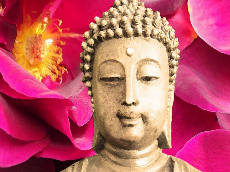 Produktbild: CALVENDO Puzzle Lieblicher Buddha | 1000 Teile Lege-Gr&ouml;&szlig;e 64x48cm Foto-Puzzle f&uuml;r gl&uuml;ckliche Stunden