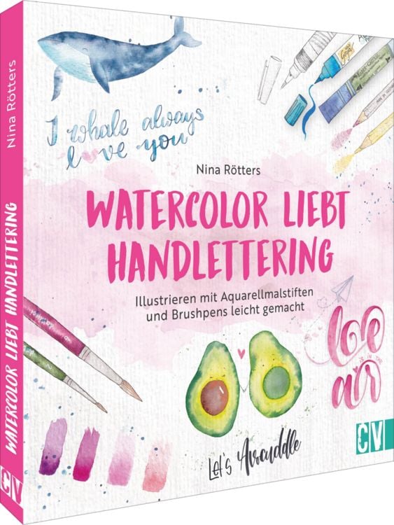 Produktbild: Watercolor liebt Handlettering