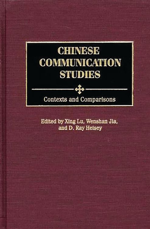 Produktbild: Chinese Communication Studies