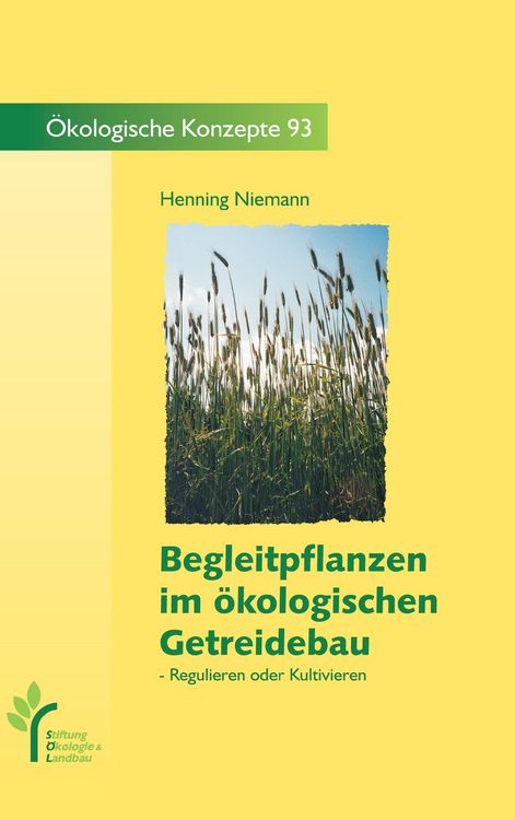 Produktbild: Begleitpflanzen im &ouml;kologischen Getreidebau