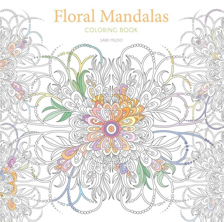 Produktbild: Floral Mandalas Colouring book