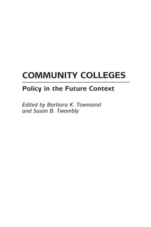 Produktbild: Community Colleges