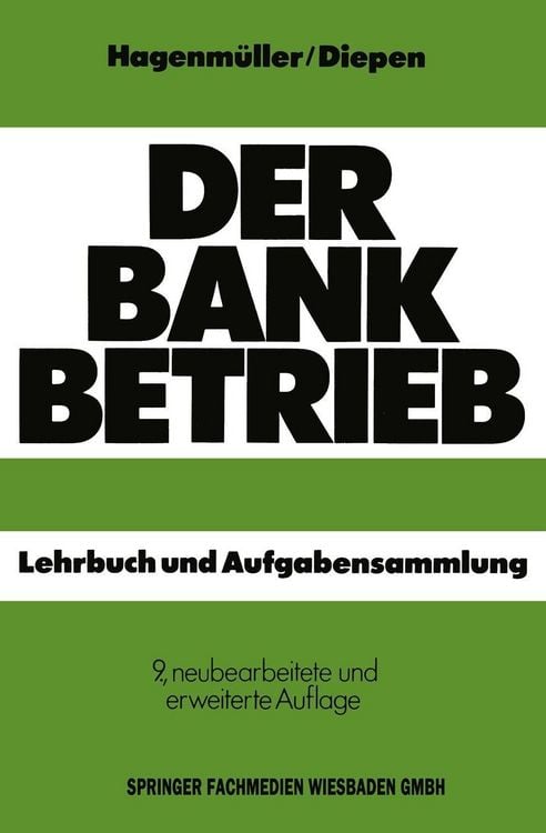 Produktbild: Der Bankbetrieb