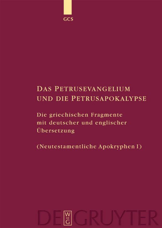 Produktbild: Das Petrusevangelium und die Petrusapokalypse