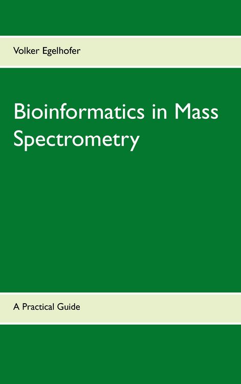 Produktbild: Bioinformatics in Mass Spectrometry
