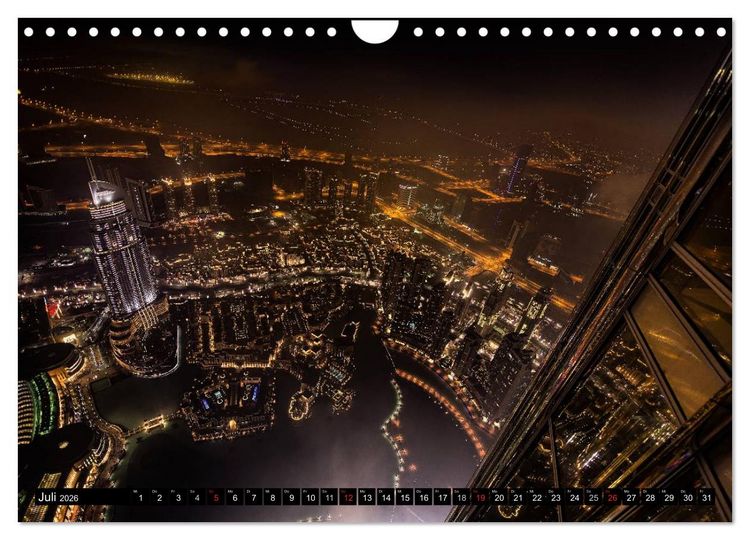 Produktbild: Dubai - City of dreams (Wandkalender 2026 DIN A4 quer), CALVENDO Monatskalender