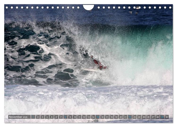 Produktbild: Faszination Surfen (Wandkalender 2026 DIN A4 quer), CALVENDO Monatskalender