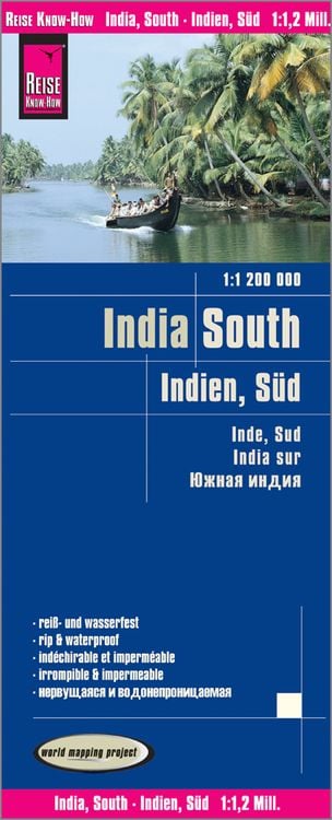 Bild vom Artikel Reise Know-How Landkarte Indien, Süd / India, South (1:1.200.000) vom Autor Reise Know-How Verlag Peter Rump