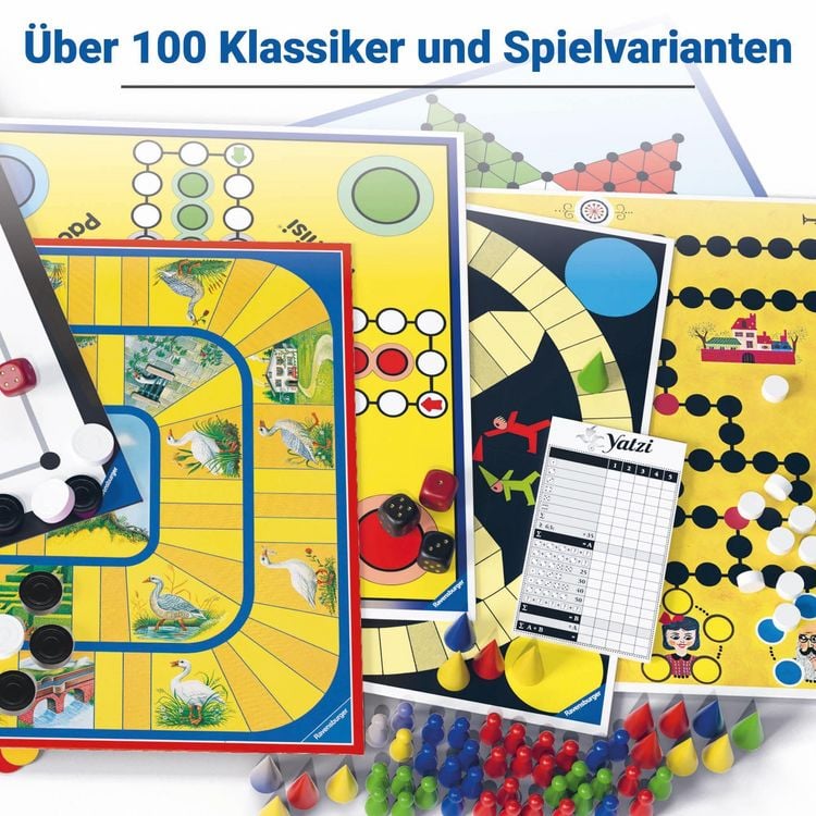 Produktbild: Ravensburger Spielesammlung - Gesellschaftsspiel & Brettspiel ab 4 Jahre