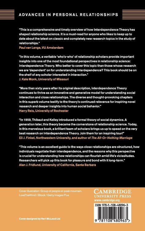 Produktbild: Interdependence, Interaction, and Close Relationships