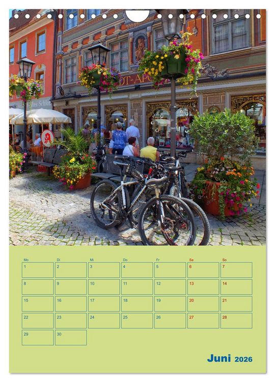 Produktbild: F&uuml;ssen - Ein Allg&auml;uer Terminplaner (Wandkalender 2026 DIN A4 hoch), CALVENDO Monatskalender