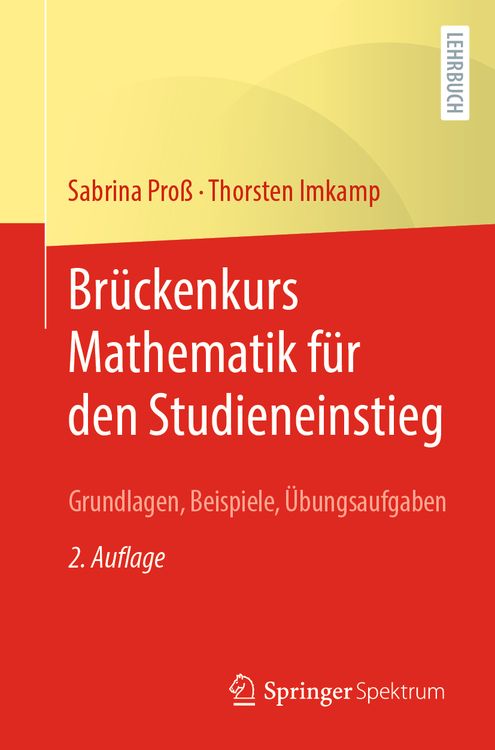 Produktbild: Br&uuml;ckenkurs Mathematik f&uuml;r den Studieneinstieg