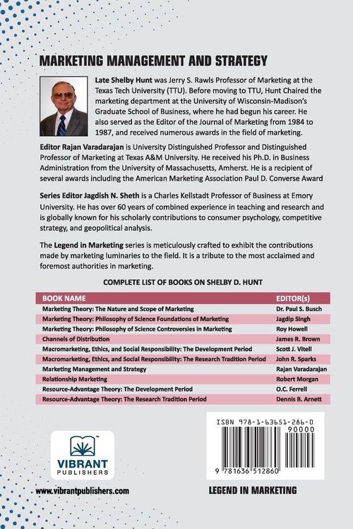 Produktbild: Marketing Management and Strategy