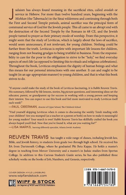 Produktbild: A Curious Student's Guide to the Book of Leviticus