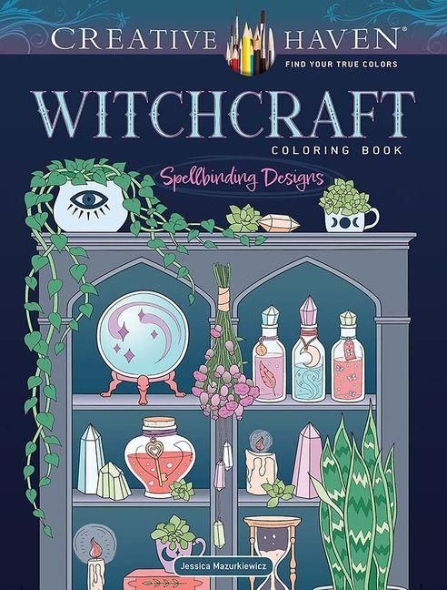 Produktbild: Creative Haven Witchcraft Coloring Book