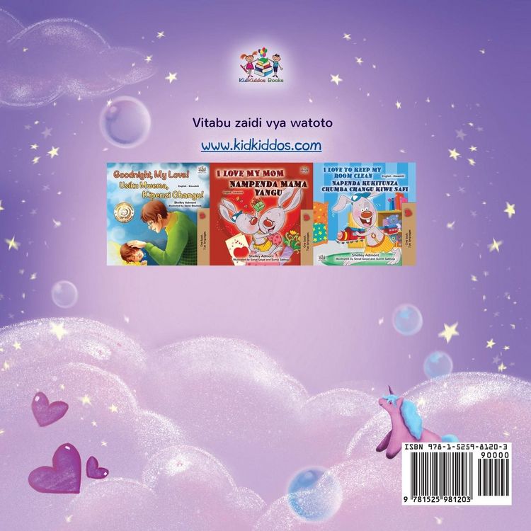 Produktbild: Sweet Dreams, My Love (Swahili Children's Book)