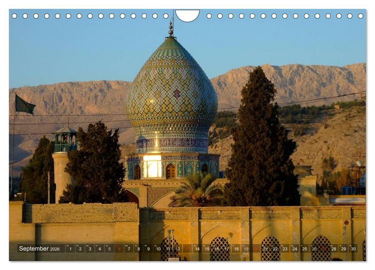 Produktbild: Iran - Eine Bilder-Reise (Wandkalender 2026 DIN A4 quer), CALVENDO Monatskalender