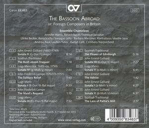 Produktbild: The Bassoon abroad or: Foreign Composers in Britai