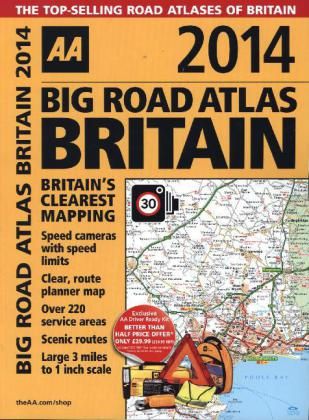 Produktbild: Big Road Atlas Britain 2014
