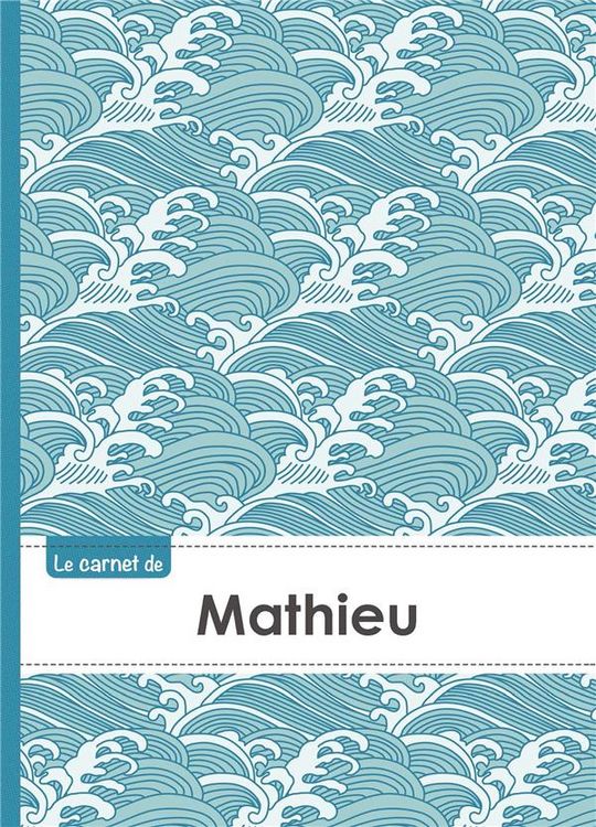 Produktbild: Carnet mathieu lignes,96p,a5