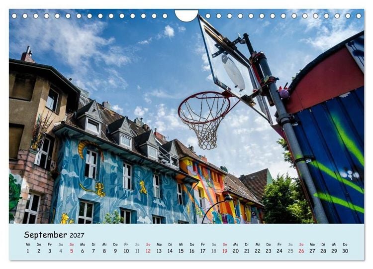 Produktbild: D&uuml;sseldorf - Die Kiefernstra&szlig;e (Wandkalender 2027 DIN A4 quer), CALVENDO Monatskalender