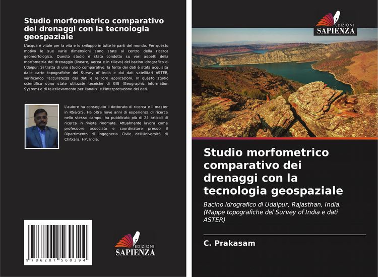 Produktbild: Studio morfometrico comparativo dei drenaggi con la tecnologia geospaziale