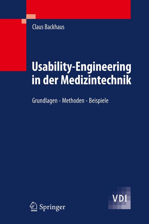 Produktbild: Usability-Engineering in der Medizintechnik