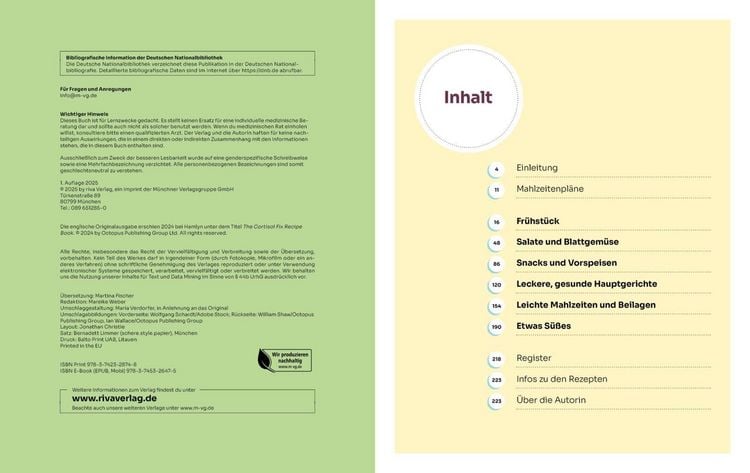 Produktbild: Cortisol-Balance-Kochbuch