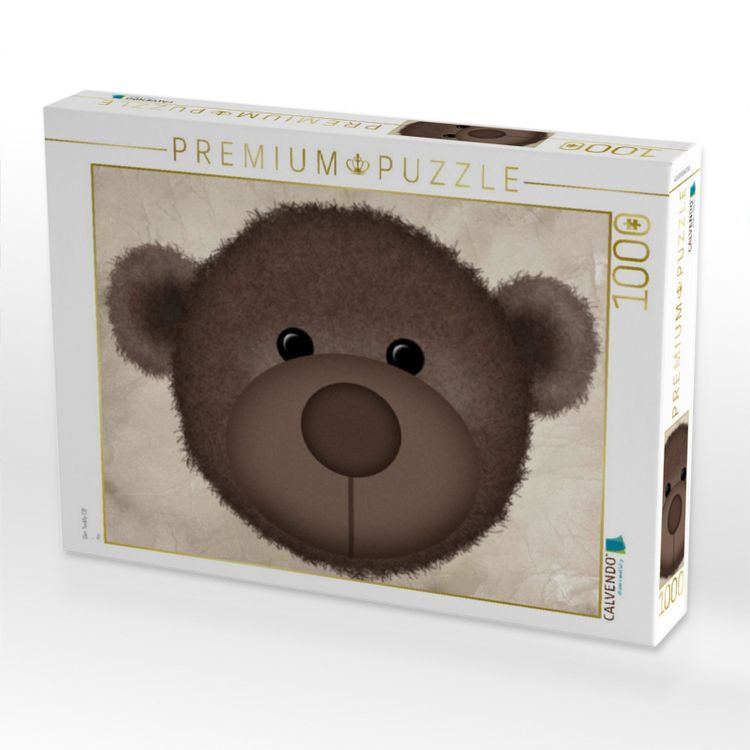 Produktbild: CALVENDO Puzzle Der Teddy CB | 1000 Teile Lege-Gr&ouml;&szlig;e 64x48cm Foto-Puzzle f&uuml;r gl&uuml;ckliche Stunden