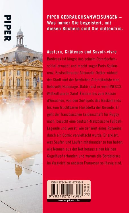 Produktbild: Gebrauchsanweisung f&uuml;r Bordeaux und die Atlantikk&uuml;ste