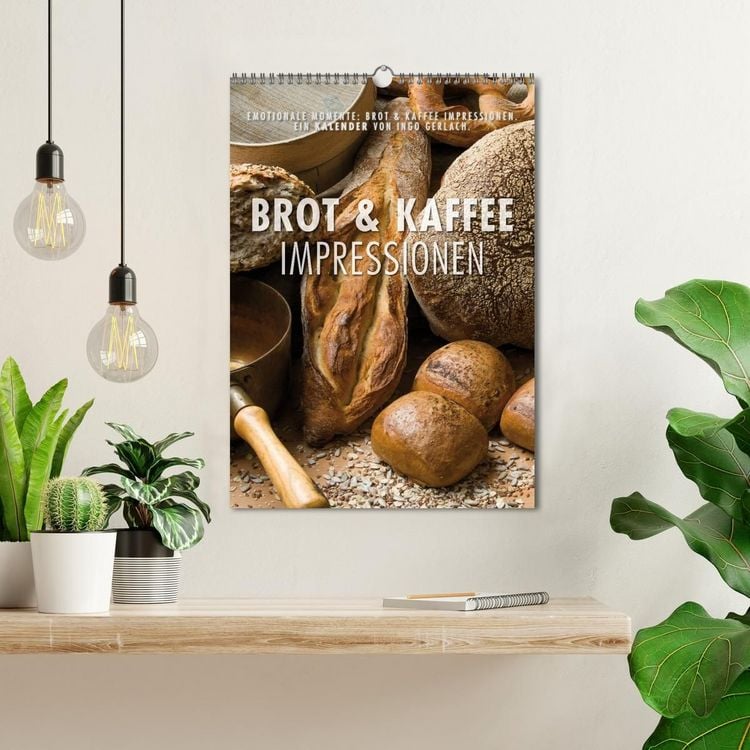 Produktbild: Emotionale Momente: Brot und Kaffee Impressionen (Wandkalender 2027 DIN A3 hoch), CALVENDO Monatskalender