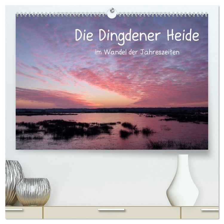 Produktbild: Die Dingdener Heide im Wandel der Jahreszeiten (hochwertiger Premium Wandkalender 2026 DIN A2 quer), Kunstdruck in Hochglanz
